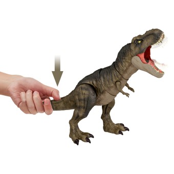 Jurassic World - Duży dinozaur Tyranozaur Niszcz i pożeraj Figurka akcji HDY55