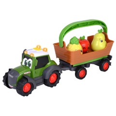Dickie ABC - Traktor Fendt z przyczepą i owocami Światło i dźwięk 4115010
