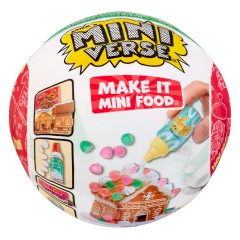 MGA's Miniverse - Mini Jedzenie Boże Narodzenie Kula niespodzianka Make It Mini Food 593782