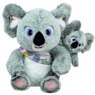 Huggy Luv - Mama koala Mokki i jej dziecko Lulu Interaktywne DKO0373