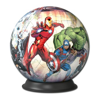 Ravensburger - Puzzle 3D Kula Marvel Avengers 72 elem. 114962