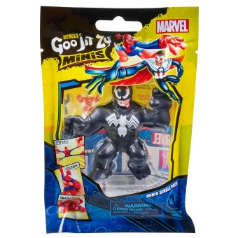Goo Jit Zu Minis - Rozciągliwa figurka Marvel Venom GOJ41380 E