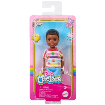Barbie - Club Chelsea Lalka chłopiec w koszulce i spodenkach HNY58