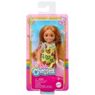 Barbie - Club Chelsea Lalka w sukience w serduszka HNY57