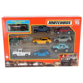 Matchbox - Metalowe samochodziki 9-pak HKY05