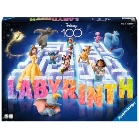 Ravensburger - Labirynt Disney 100 Rodzinna gra planszowa 275458