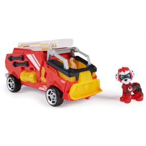 Psi Patrol - Pojazd strażacki ze światłem i dźwiękiem + figurka pieska Marshall 20142997