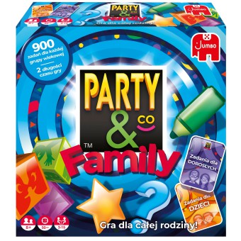 Jumbo - Party & Co Family Rodzinna gra planszowa JUM0429