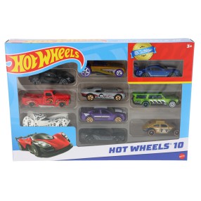Hot Wheels - Małe samochodziki 10-pak 54886 90