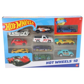 Hot Wheels - Małe samochodziki 10-pak 54886 91