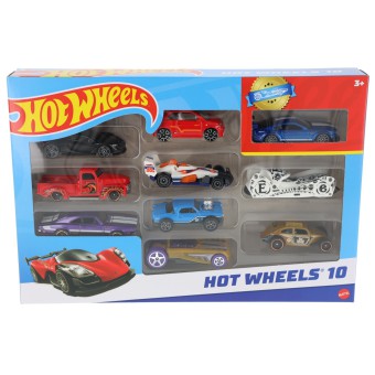 Hot Wheels - Małe samochodziki 10-pak 54886 94