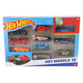 Hot Wheels - Małe samochodziki 10-pak 54886 98