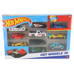 Hot Wheels - Małe samochodziki 10-pak 54886 101