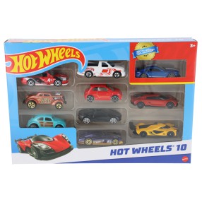 Hot Wheels - Małe samochodziki 10-pak 54886 111