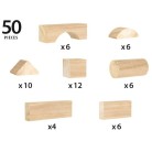 Brio - Zestaw 50 drewnianych klocków 30113