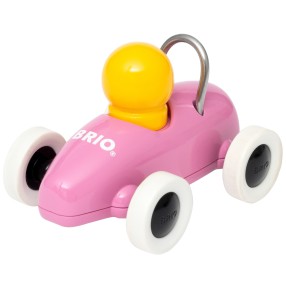 Brio - Różowy samochód wyścigowy Auto Pociągnij i Puść 030600