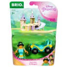 Brio Kolejka - Disney Princess Jasmine z wagonikiem 33359