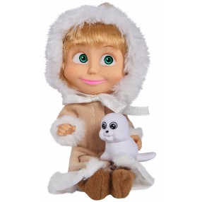 Simba Masza i Niedźwiedź - Masza w zimowym płaszczyku 9301680