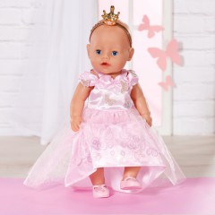 BABY born - Różowa sukienka księżniczki Dla lalki 43 cm 834169