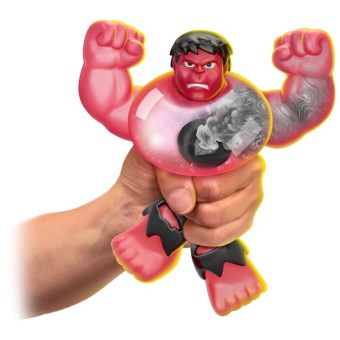 Goo Jit Zu Goo Shifters - Rozciągliwa figurka Marvel Red Hulk Crush the core GOJ42581