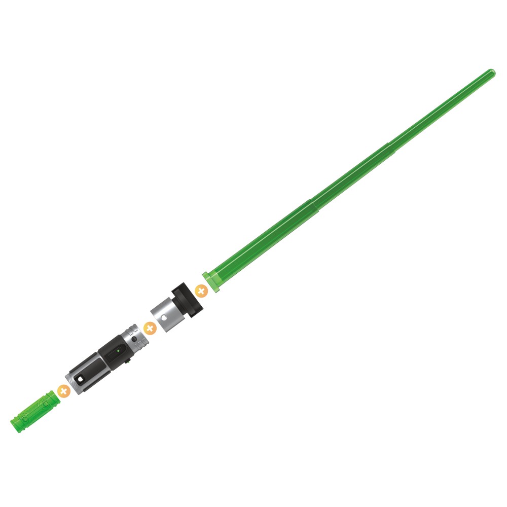 Hasbro Star Wars - Miecz świetlny Lightsaber Forge Yoda Elektroniczny F8323