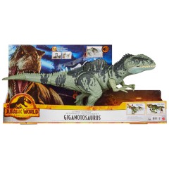 Jurassic World - Duży dinozaur Giganotozaur Atak i ryk Figurka akcji GYW86