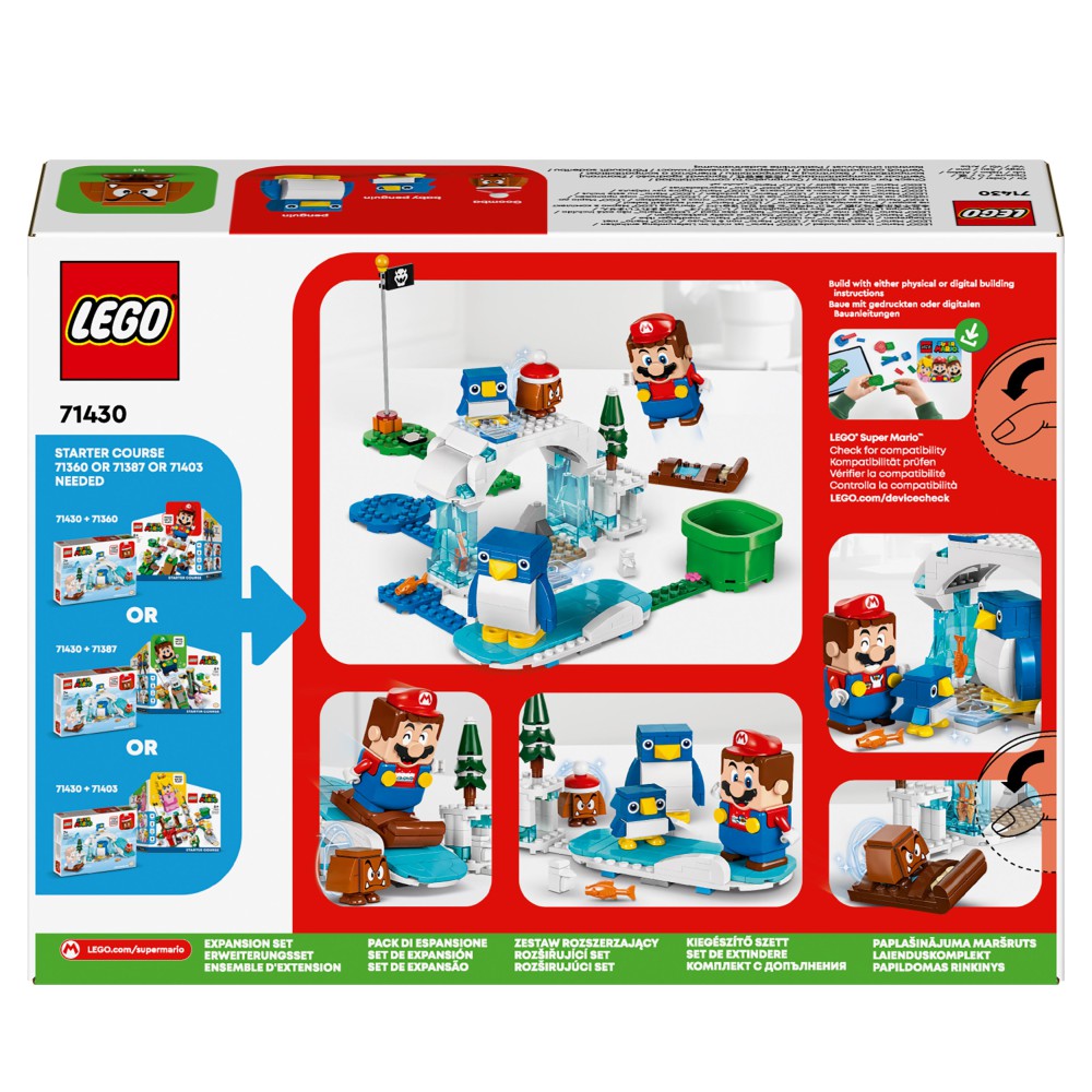 LEGO Super Mario - Śniegowa przygoda penguinów 71430