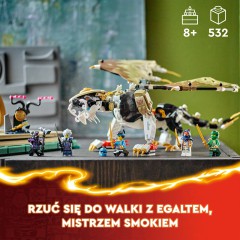 LEGO Ninjago - Smoczy mistrz Egalt 71809