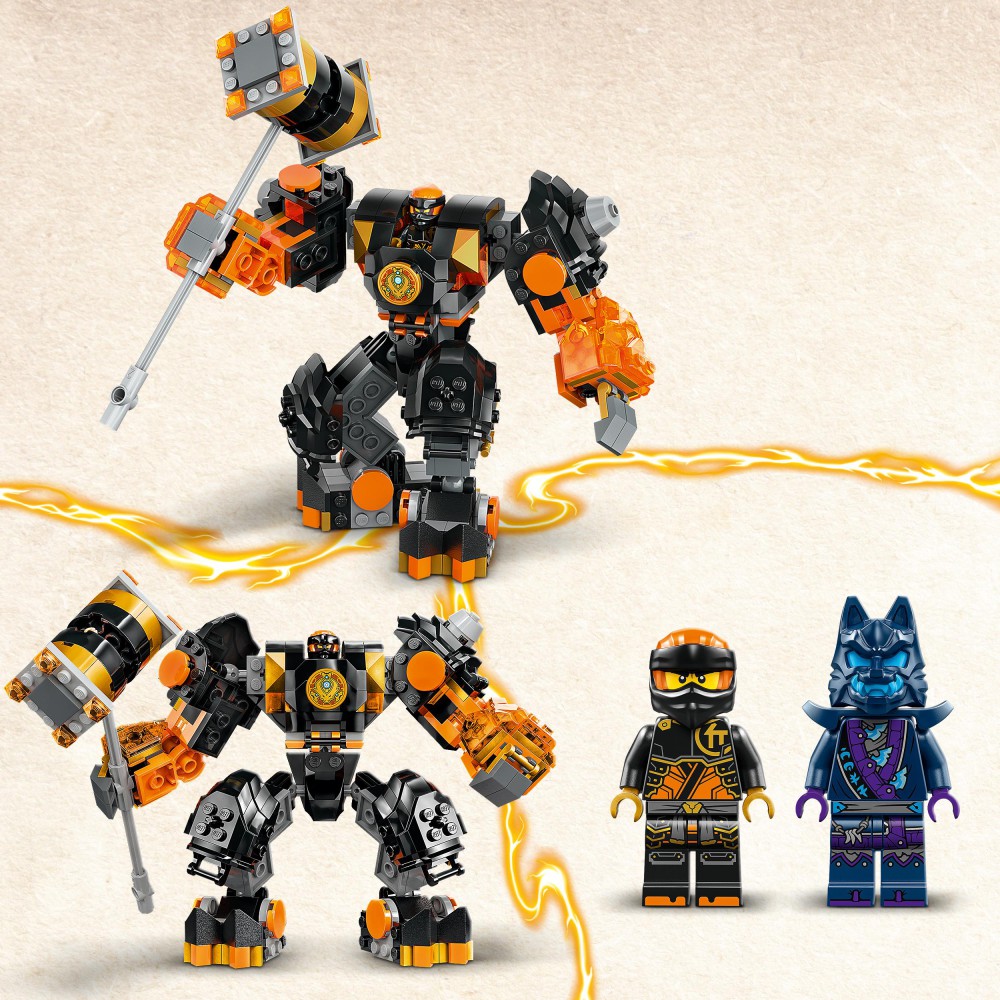 LEGO Ninjago - Mech żywiołu ziemi Cole’a 71806