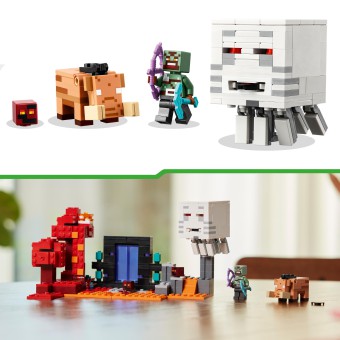 LEGO Minecraft - Zasadzka w portalu do Netheru 21255