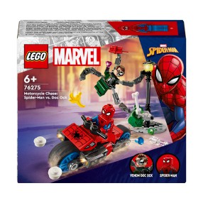 LEGO Marvel Super Heroes - Pościg na motocyklu: Spider-Man vs. Doc Ock 76275