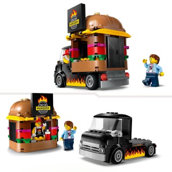 LEGO City - Ciężarówka z burgerami 60404
