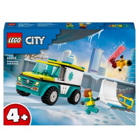 LEGO City - Karetka i snowboardzista 60403
