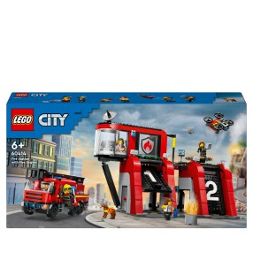 LEGO City - Remiza strażacka z wozem 60414
