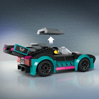 LEGO City - Samochód wyścigowy i laweta 60406