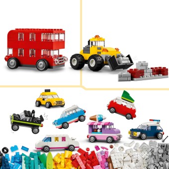 LEGO Classic - Kreatywne pojazdy 11036