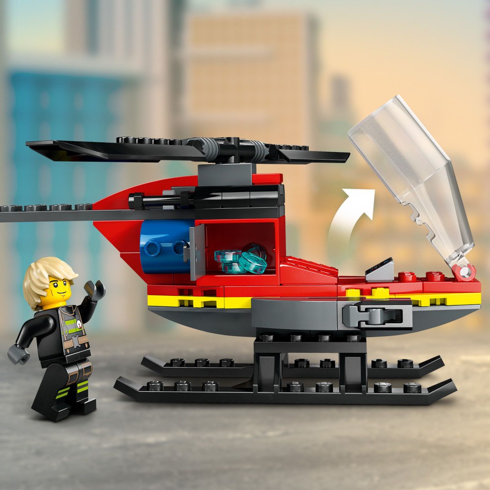 LEGO City - Strażacki helikopter ratunkowy 60411