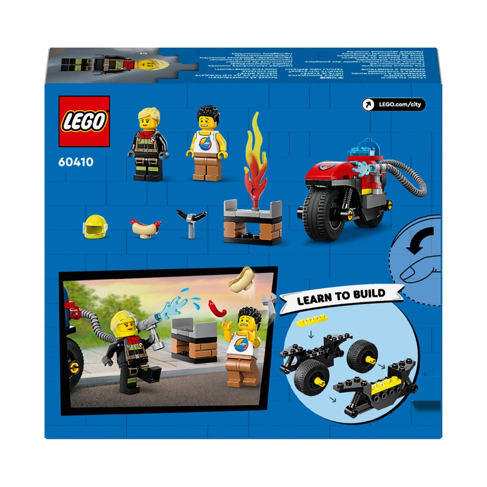 LEGO City - Strażacki motocykl ratunkowy 60410