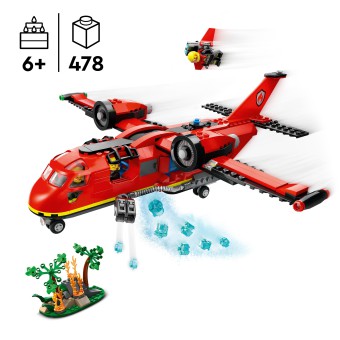 LEGO City - Strażacki samolot ratunkowy 60413