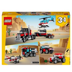 LEGO Creator - Ciężarówka i helikopter 3w1 31146
