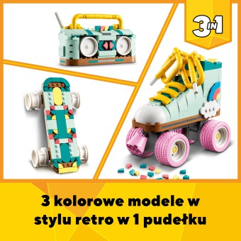 LEGO Creator - Wrotka w stylu retro 3w1 31148