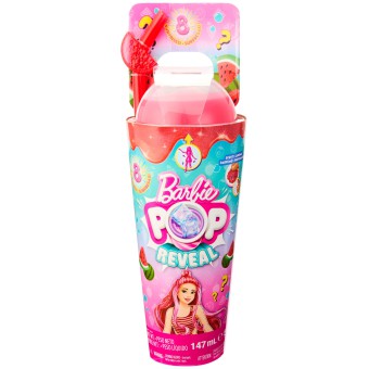 Barbie Pop Reveal - Arbuz Lalka Seria Owocowy sok HNW43