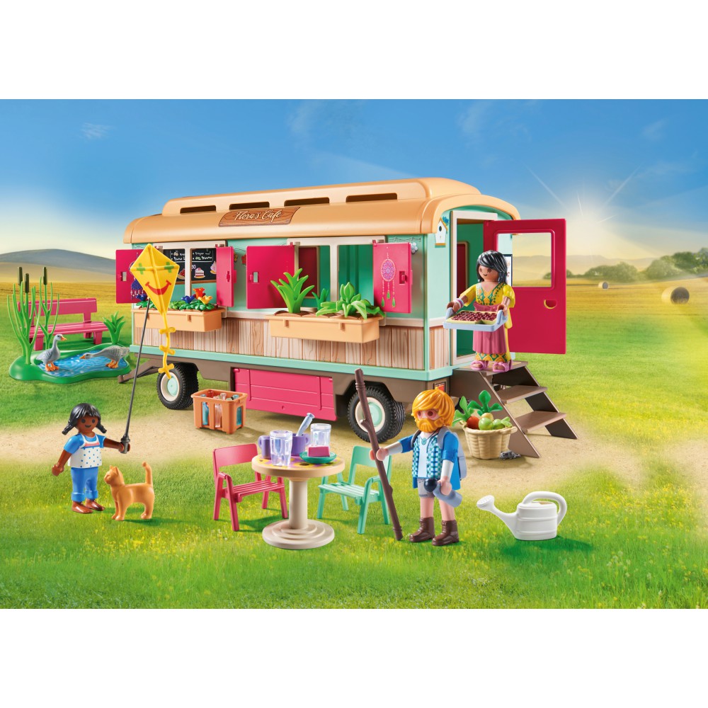 Playmobil - Country Przytulna kawiarenka w wagonie 71441