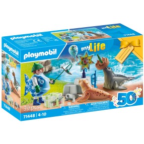 Playmobil - my Life Karmienie zwierząt 71448