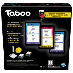Hasbro - Taboo Tabu Imprezowa gra towarzyska F5254