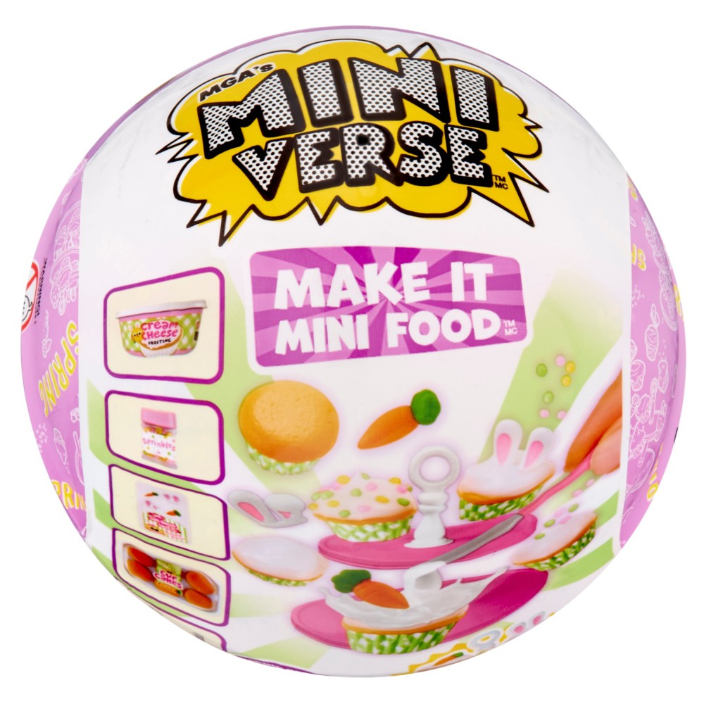 MGA's Miniverse - Mini Jedzenie Wielkanoc Kula niespodzianka Make It Mini Food 505471