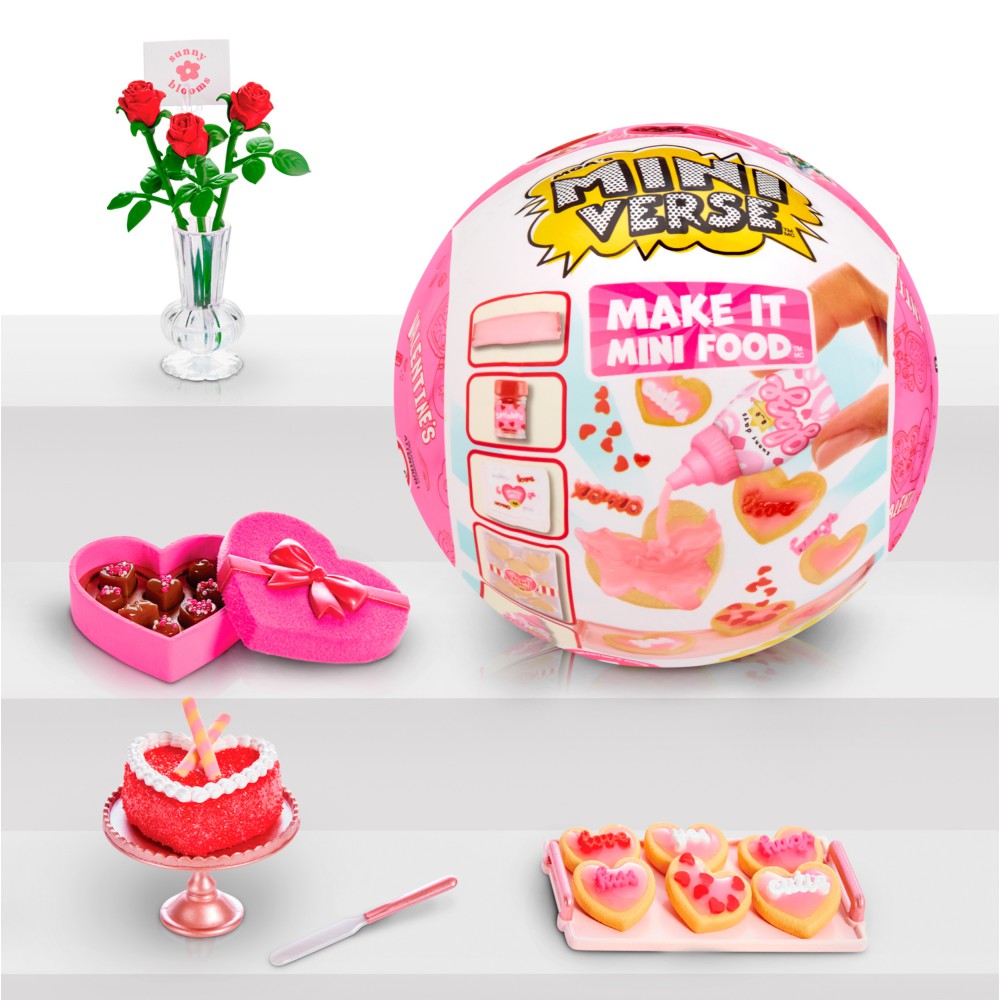 MGA's Miniverse - Mini Jedzenie Miłość Kula niespodzianka Make It Mini Food 505457