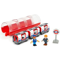 Brio Kolejka - Londyńskie metro Pociąg ze światłem i dźwiękiem 36085