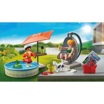Playmobil - my Life Wodna zabawa w ogrodzie 71476