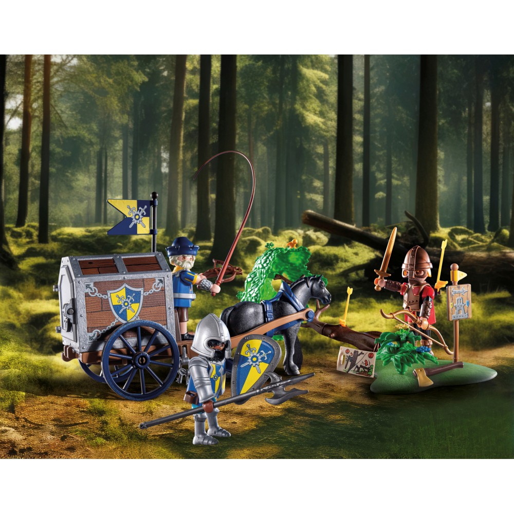Playmobil - Novelmore Napad na wóz transportowy 71484